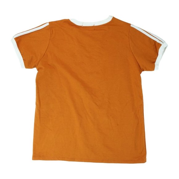 Daisy Disney Duck T-Shirt Women's Size Medium M Brown ~ Embroidered - Picture 2 of 4